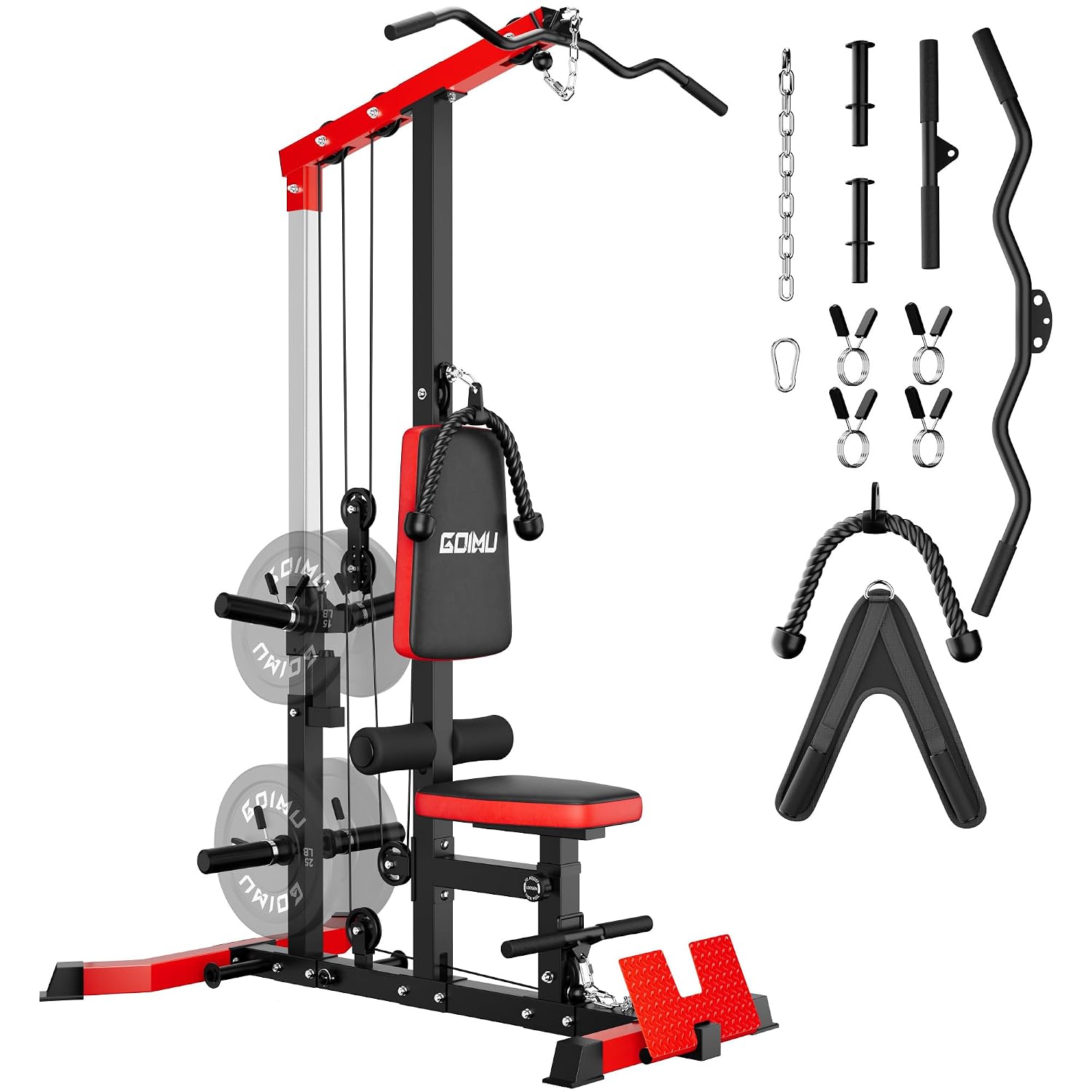 Home Gym Rowing Machine - LAT Pulldown & Row Cable Machine