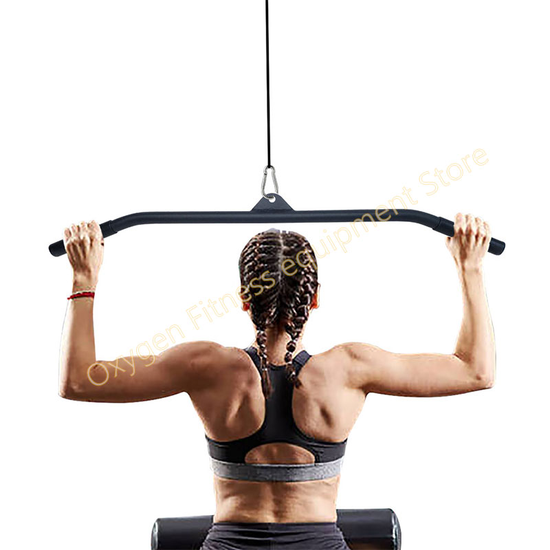 Pulley Home Gym - 29/39/48 Inch LAT Pulldown Bar Attachments