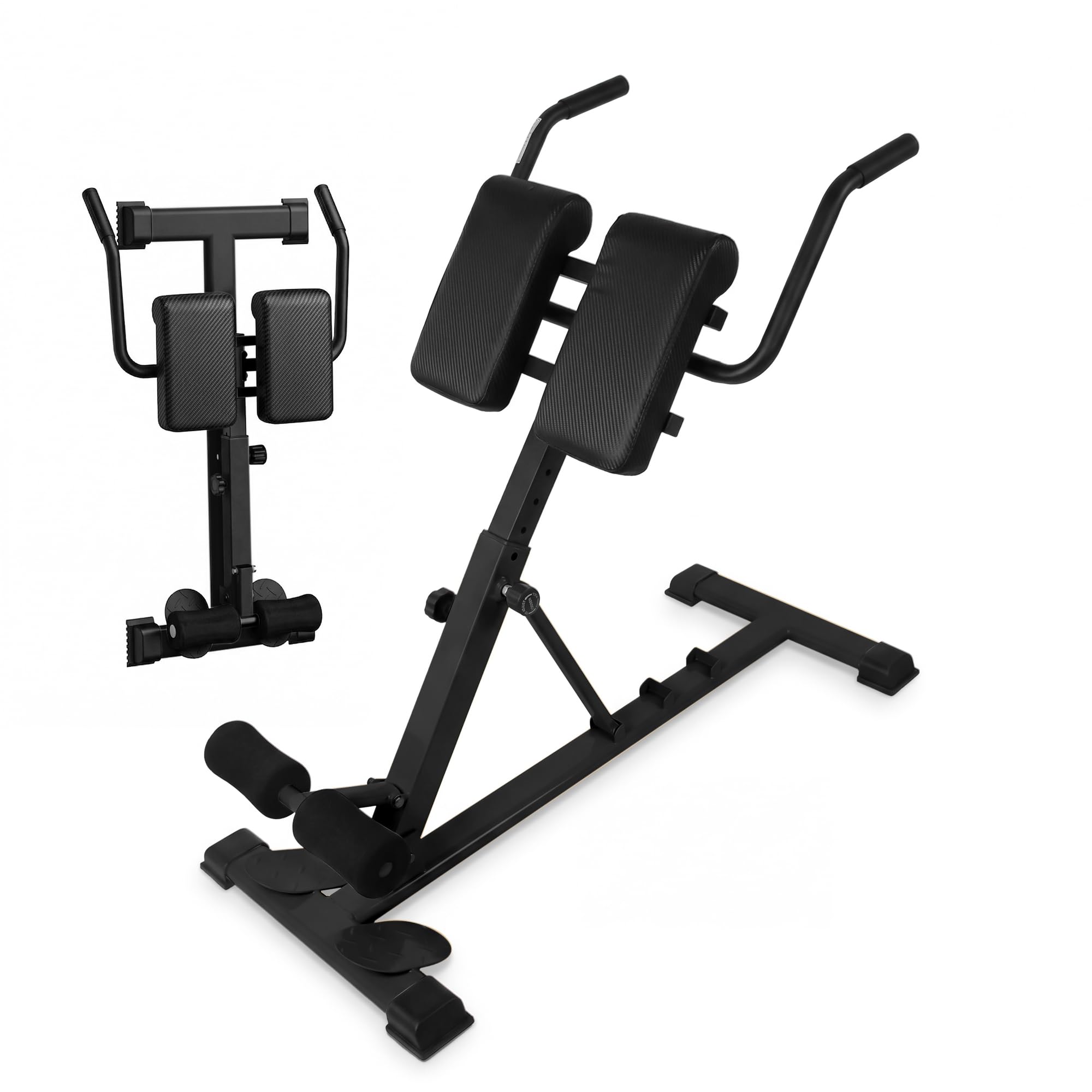 Home Gym Hamstring Exercises - Roman Chair Hyperextension Bench For Home