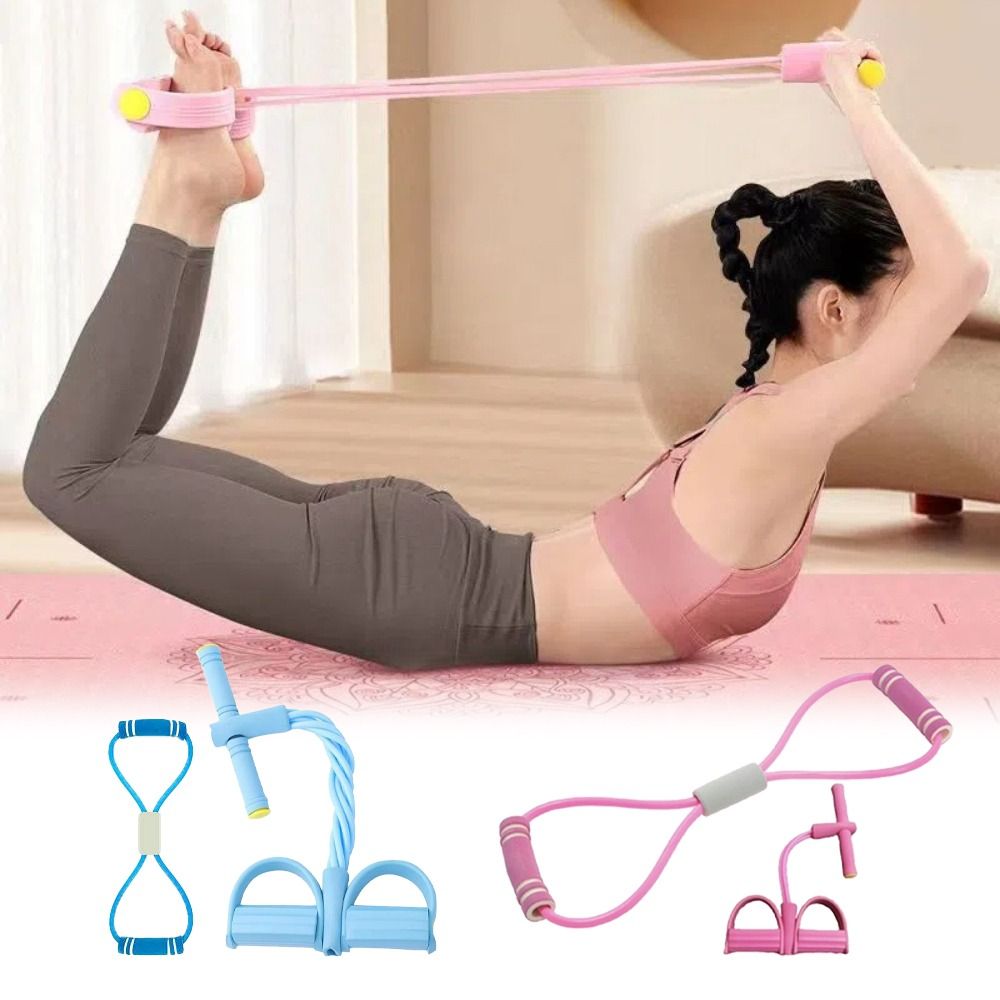 Home Gym Kit - 6-Tube Resistance Bands Fitness Equipment Set