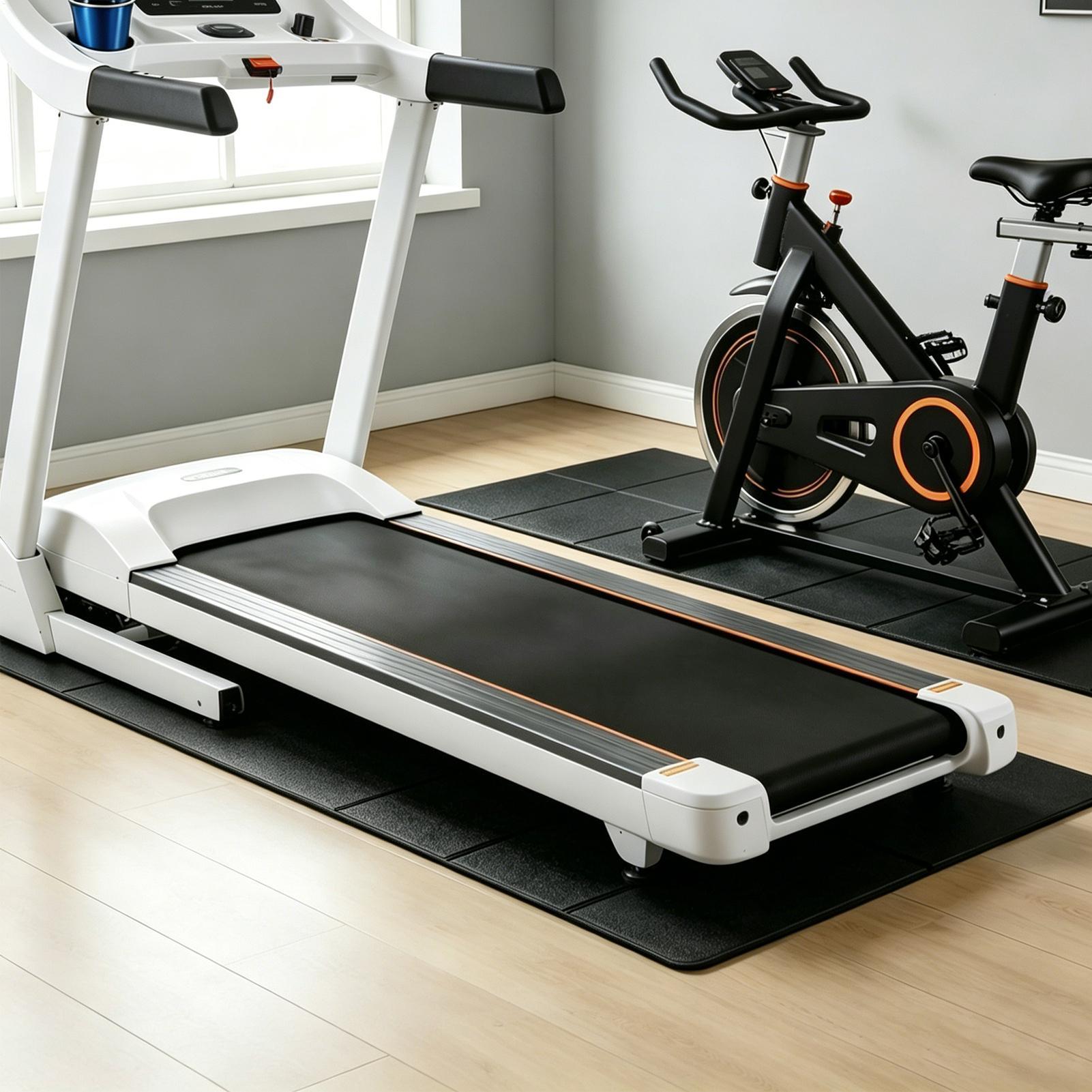 Home Gym Training - Treadmill Pads For Floor Non Slip