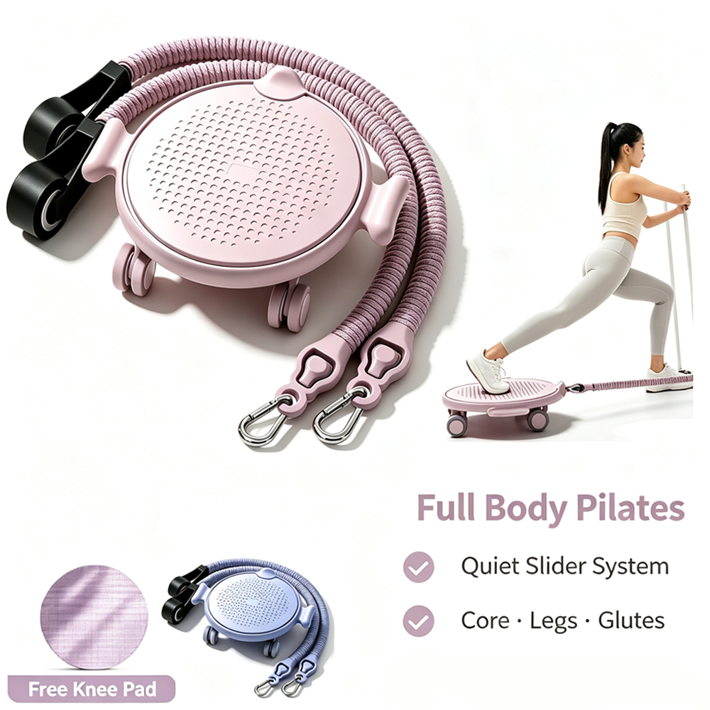 Home Gym Kit - Ab Roller Kit with Sliding Disc