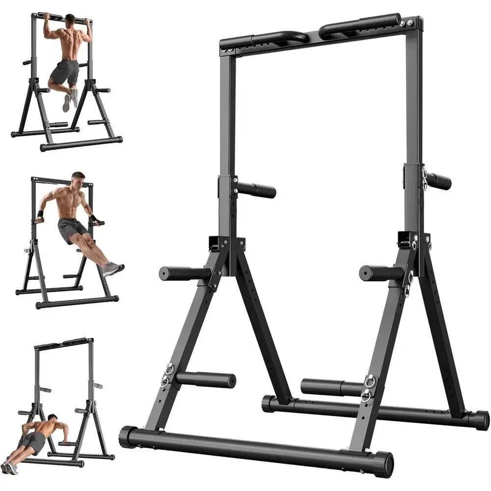 Home Gym Training - Adjustable Pull-Up Bar Station for Home