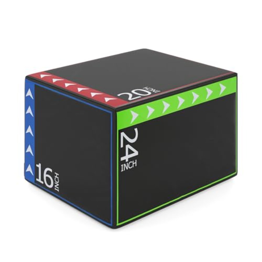 Home gym plyometric jump box:  - Home Gym Jump Box 评论和价格