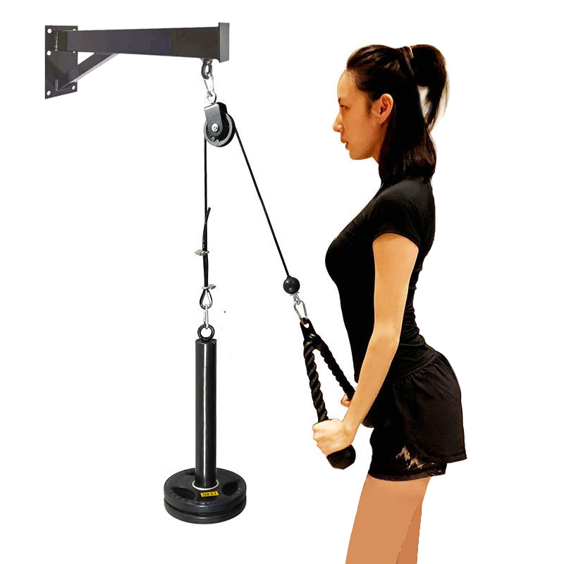 Gym Wall Mounted Fitness DIY P - Pulley Home Gym 评论和价格