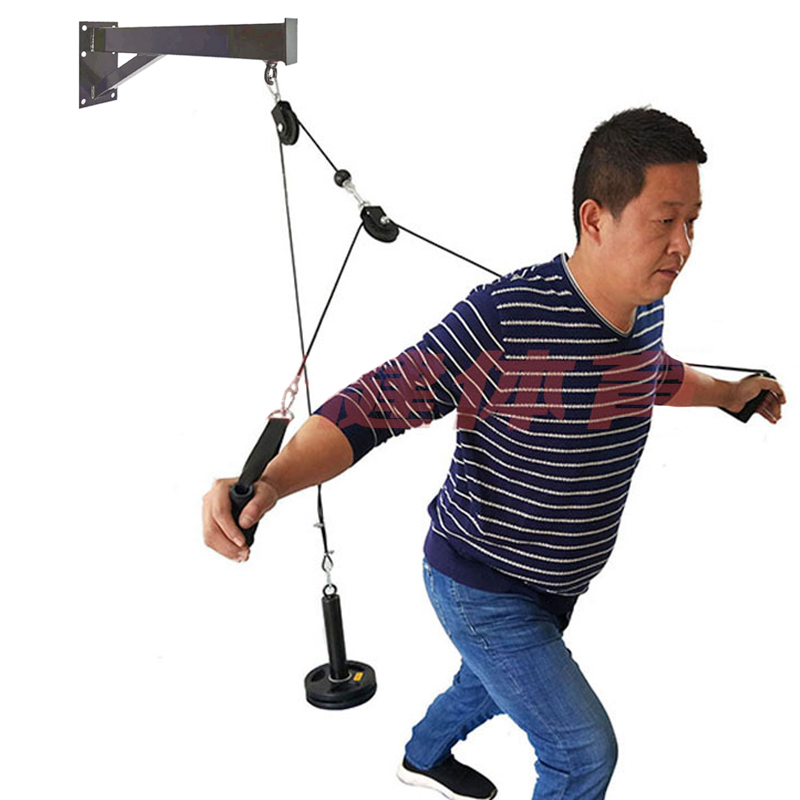 Gym Wall Mounted Fitness DIY P - Pulley Home Gym 评论和价格
