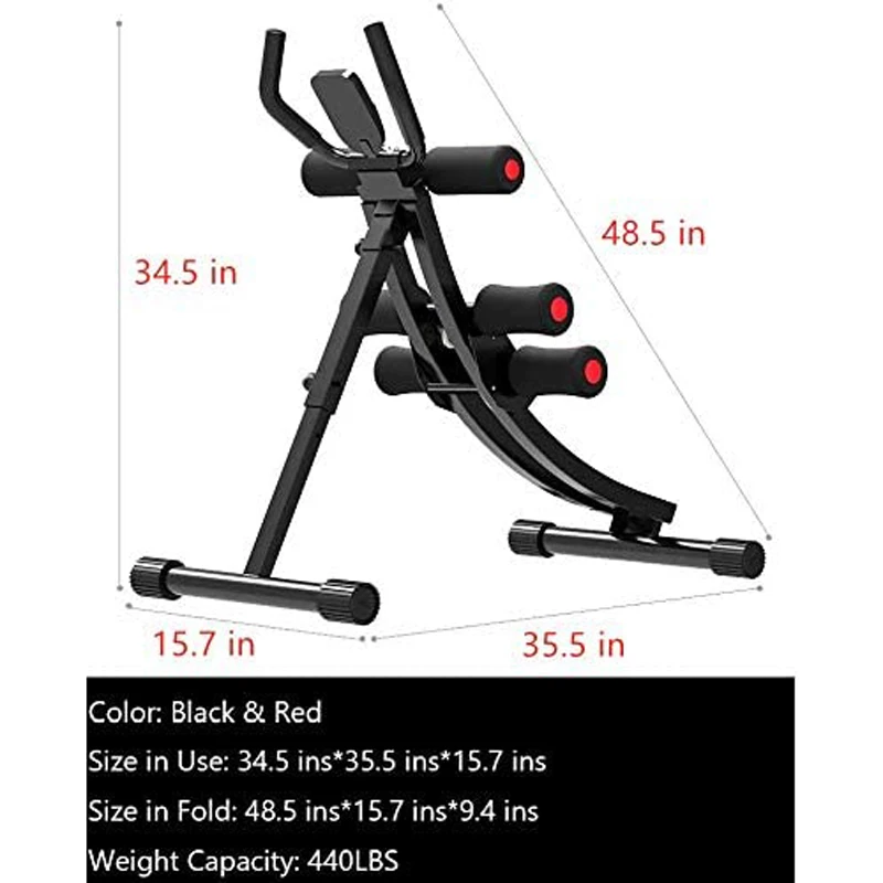 Core & Abdominal Trainers AB W - Home Gym Leg Machine 评论和价格