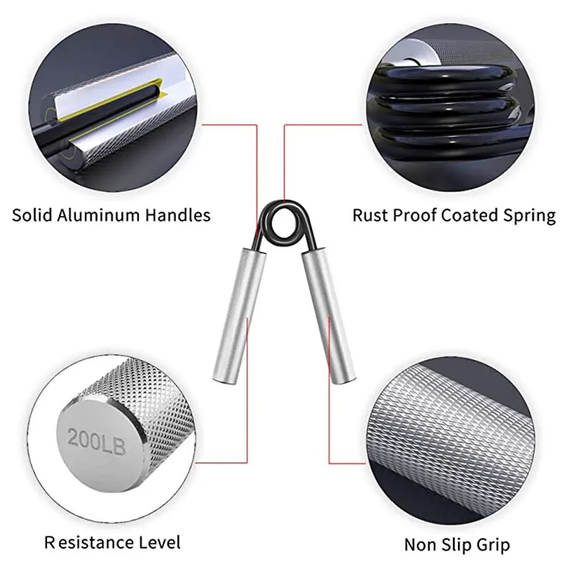 Metal Hand Grip Set 100LB-300L - Home Gym Kit 评论和价格