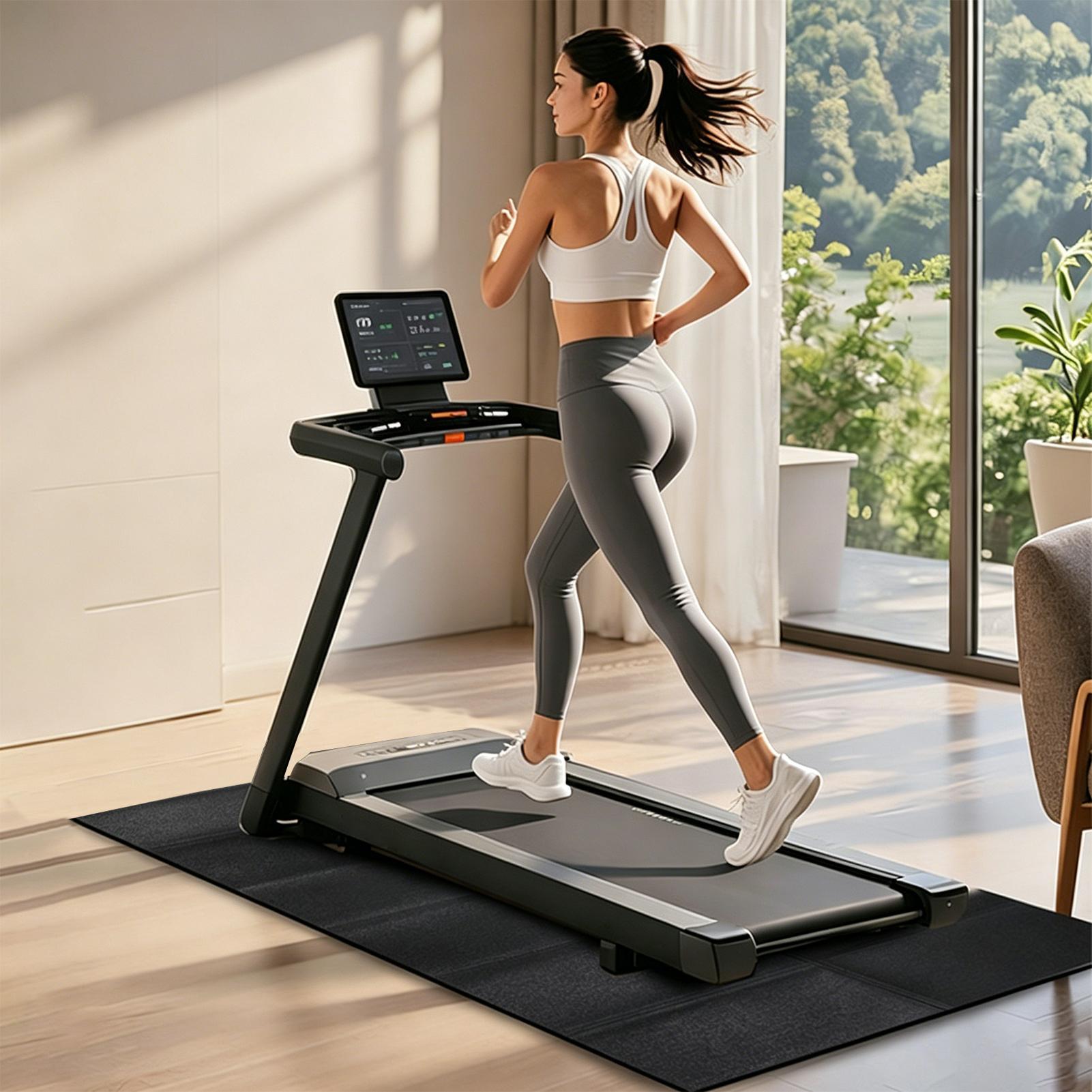 Treadmill Mat Vibration Absorb - Home Gym Training 评论和价格
