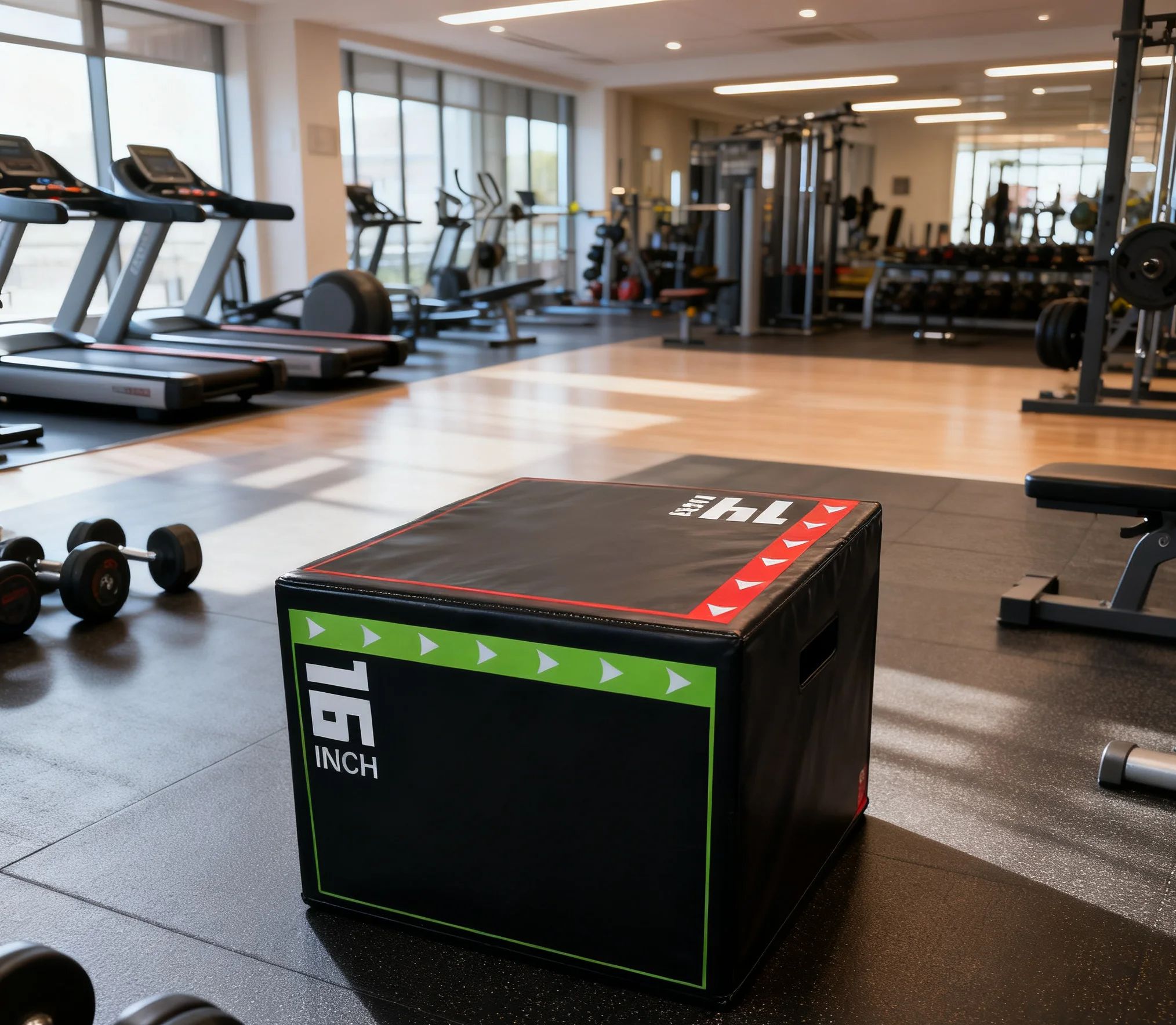 3-in-1Jump Box Plyometric Box  - Home Gym Jump Box 评论和价格
