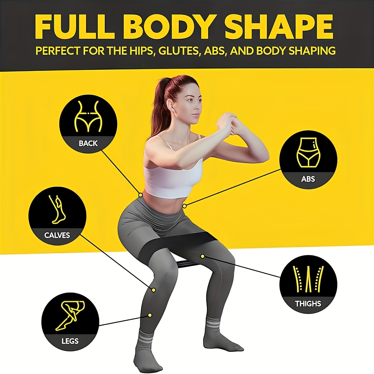 3PCS Resistance Bands Set, Ela - Home Gym Kit 评论和价格