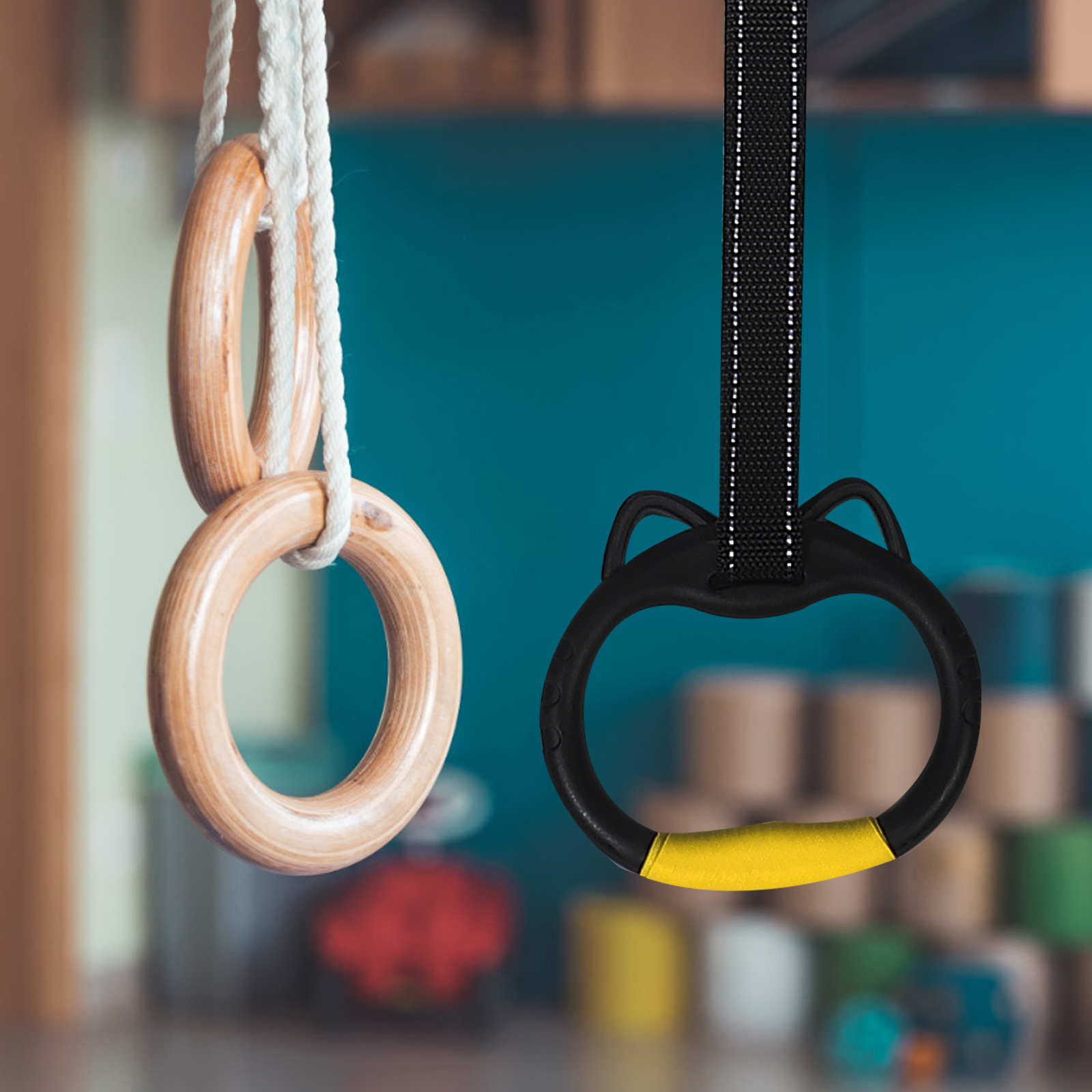 1 set 1 Set Gymnastics Rings F - Home Gym Packages 评论和价格