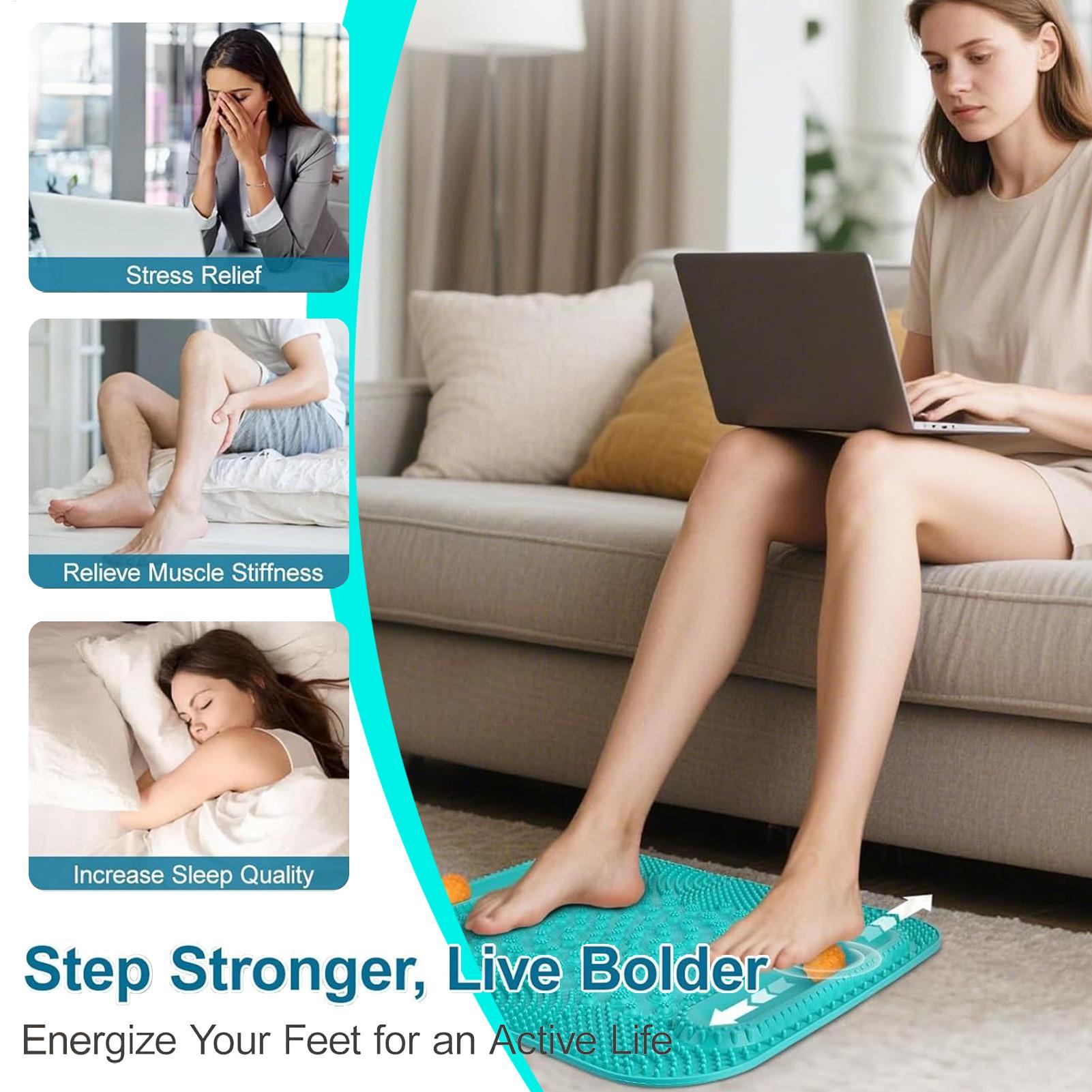 Foot Massage Mat Foot Reflexol - Home Zone Gym 评论和价格