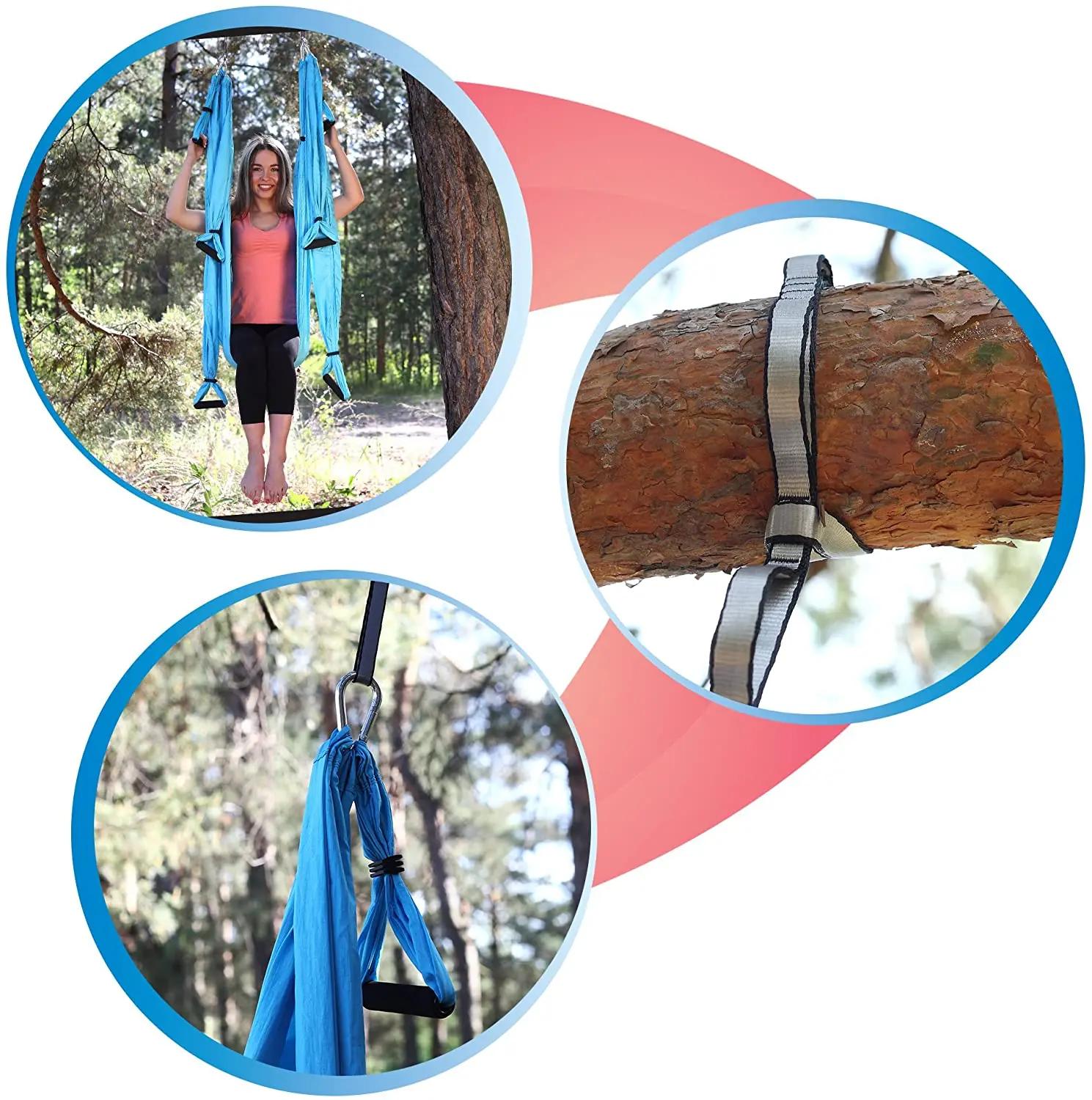 2.5*1.5m Aerial Yoga Swing wit - Yoga Trapeze Swing 评论和价格