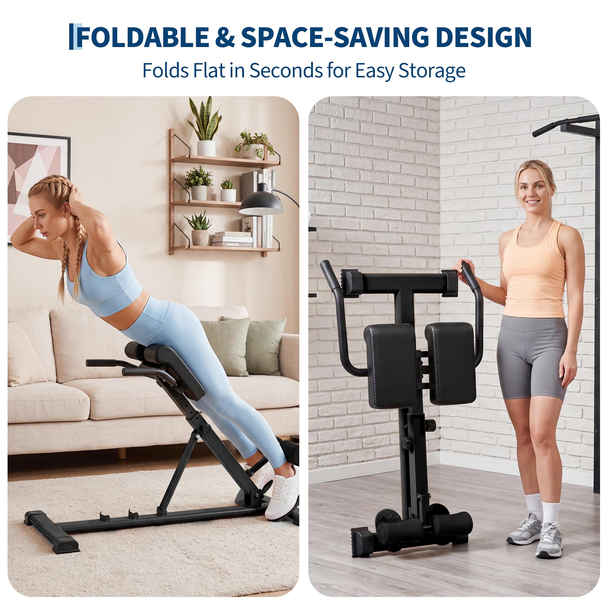 Roman Chair Hyperextension Ben - Home Gym Hamstring Exercises 评论和价格