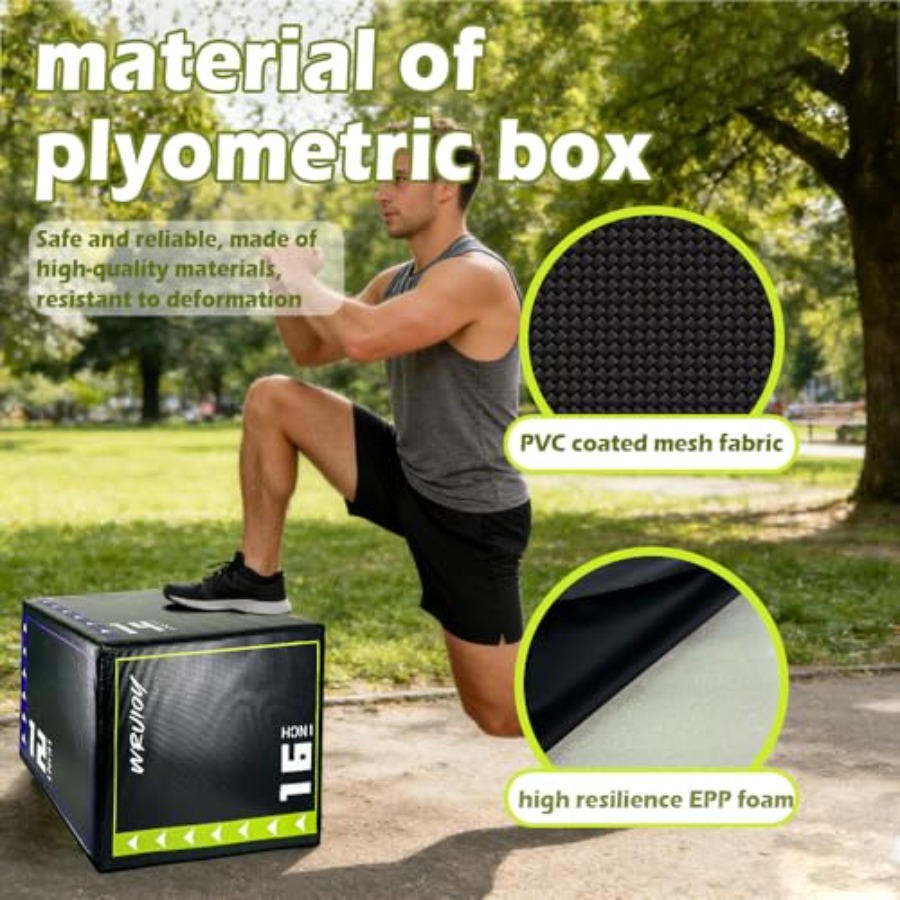 Home gym exercise box: foam bl - Home Gym Jump Box 评论和价格