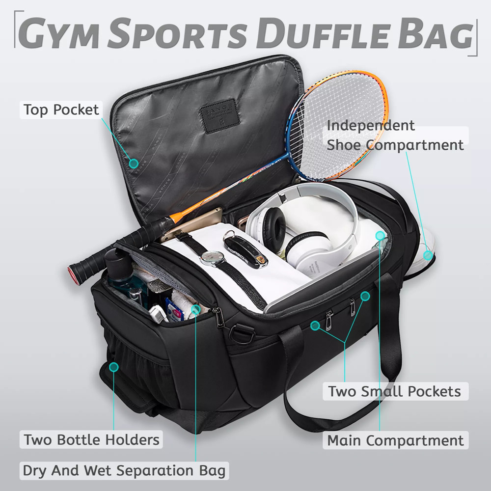 BANGE Sports Bags Men Gym Bags - Home Gym Packages 评论和价格