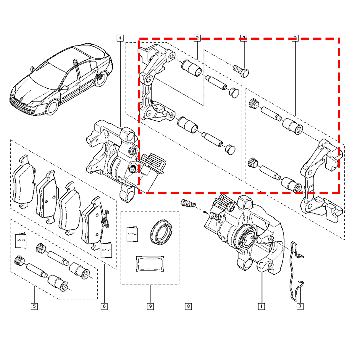 For Peugeot Partner Tepee Orig - Gliding Disc Slider 评论和价格