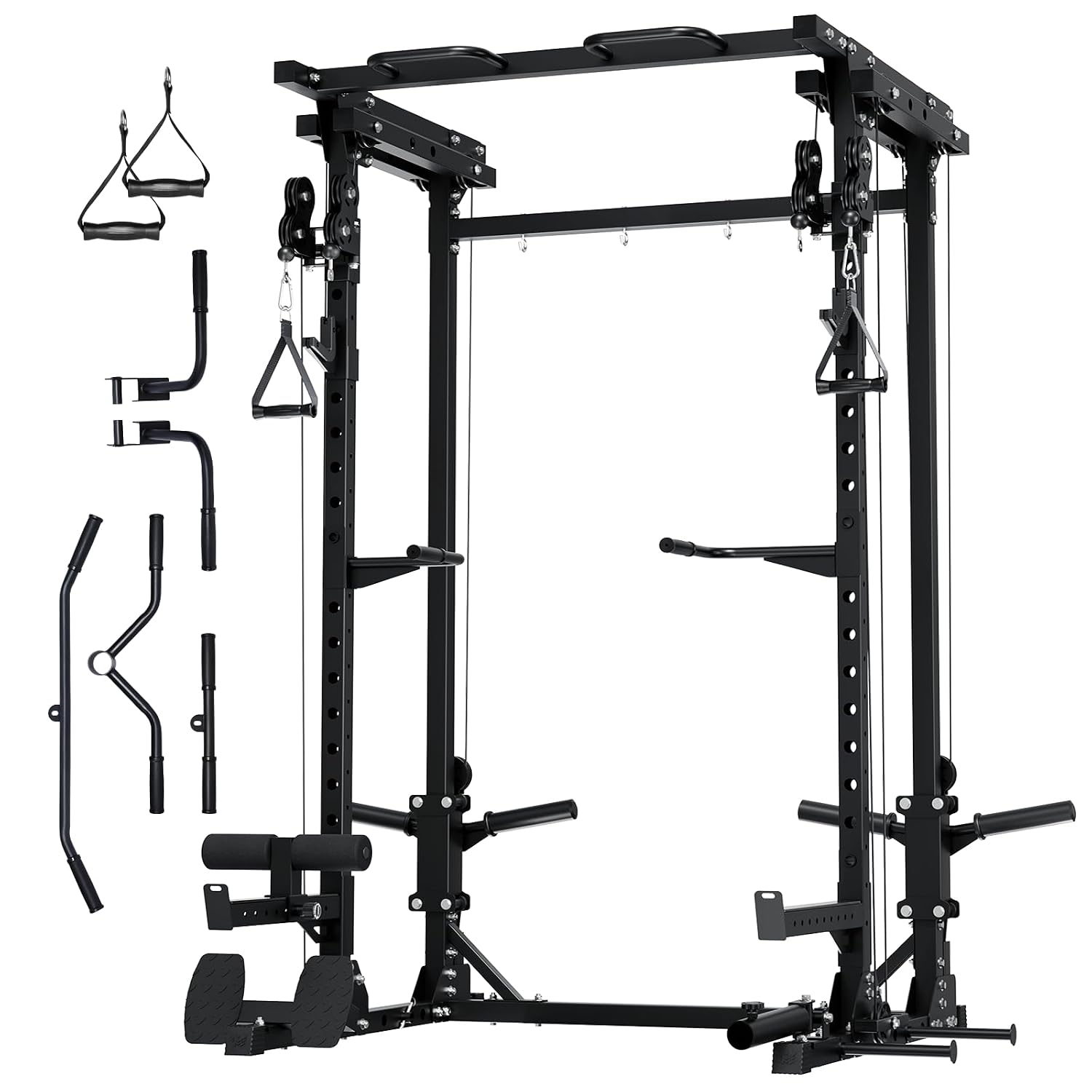 Drone3 Power Rack, 2500lbs Mul - Pulley Home Gym 评论和价格