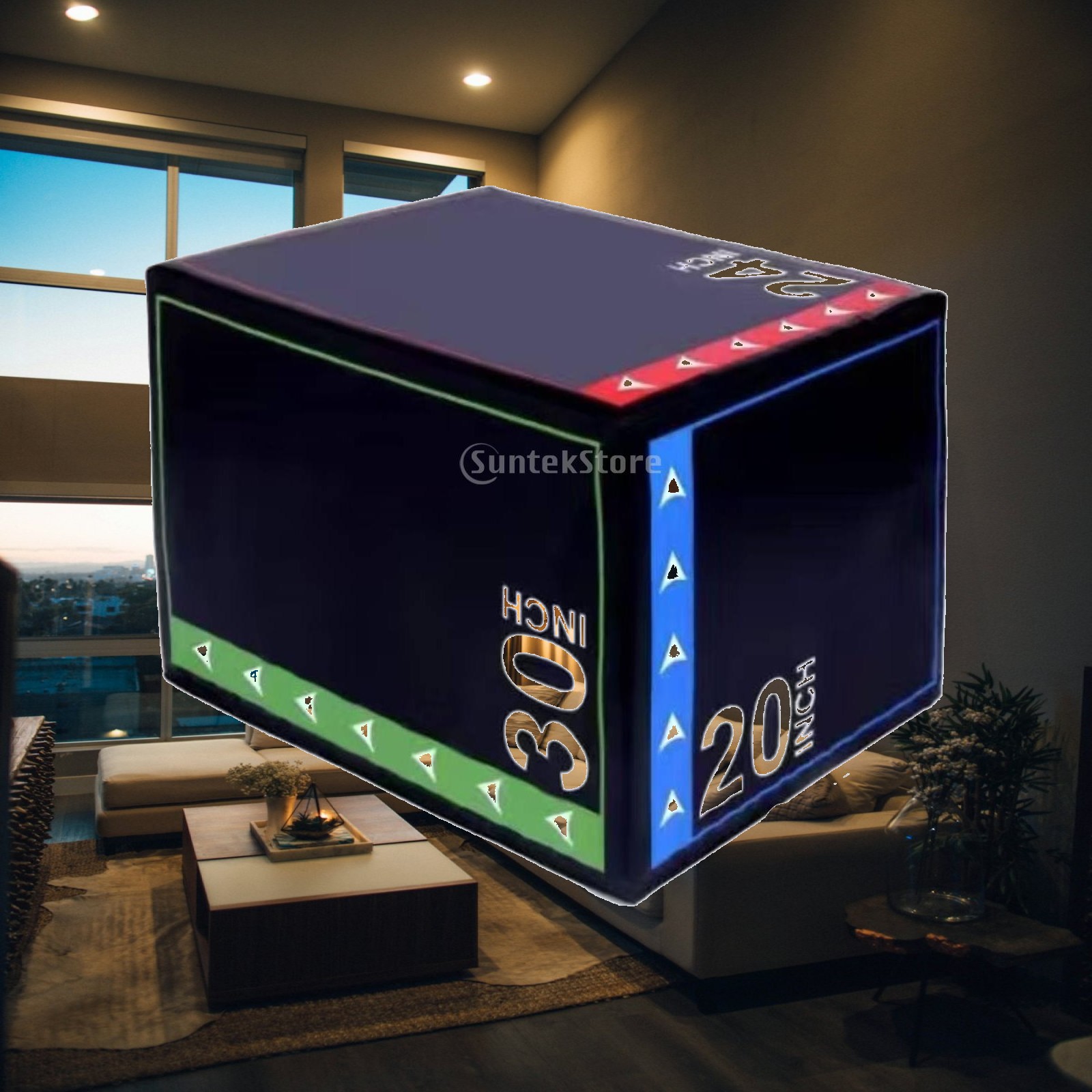 Soft Plyo Jump Box Shock-Absor - Home Gym Jump Box 评论和价格