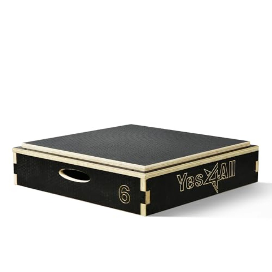3 in 1 Wooden Plyo Box for Jum - Home Gym Jump Box 评论和价格
