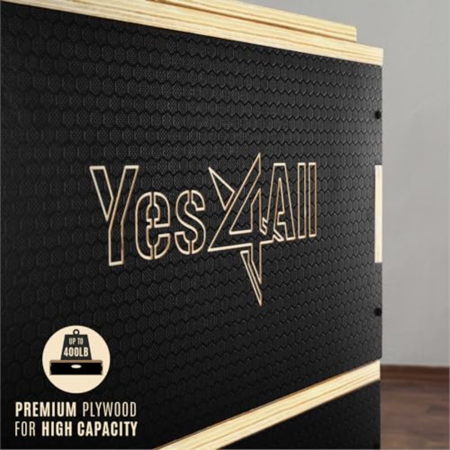 3 in 1 Wooden Plyo Box for Jum - Home Gym Jump Box 评论和价格