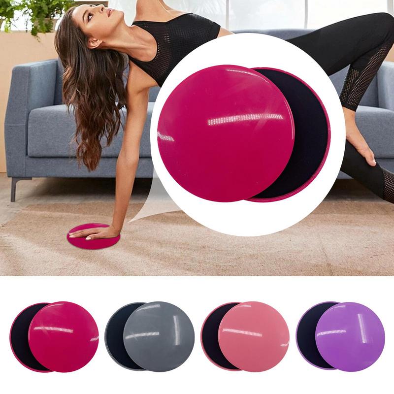 2 Sided Fitness Pilates Glidin - Gliding Disc Slider 评论和价格