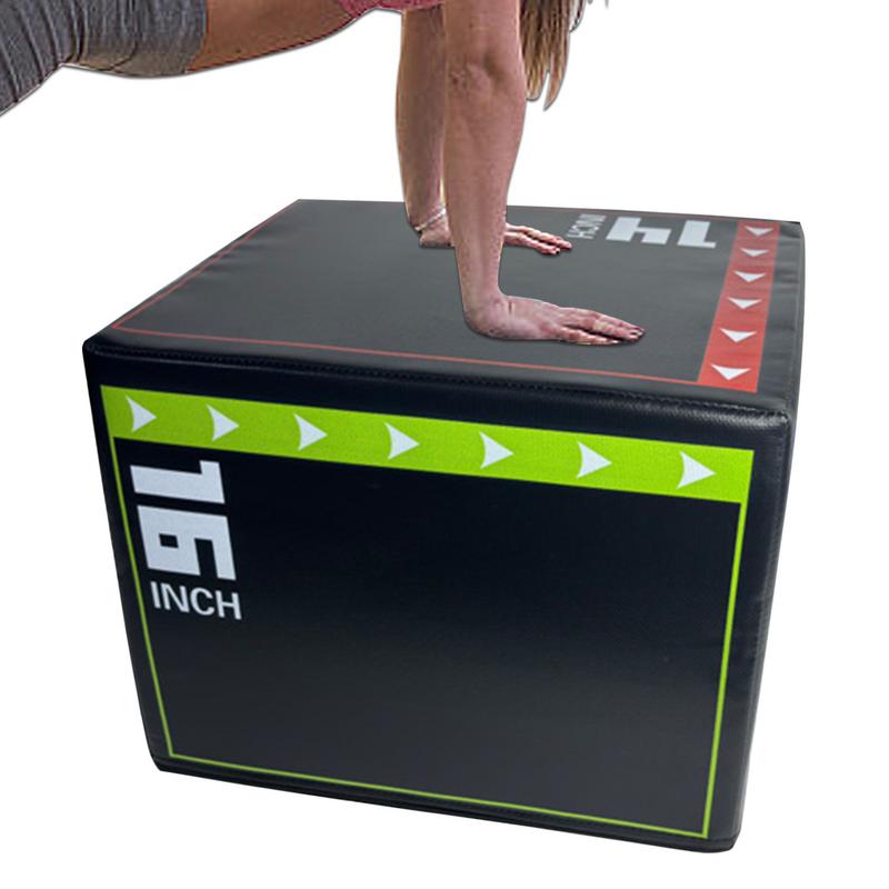 Plyometric Jump Box Shockproof - Home Gym Jump Box 评论和价格