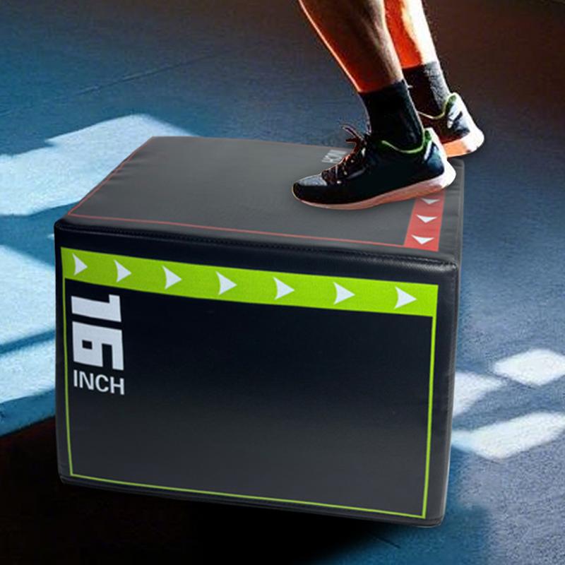 Plyometric Jump Box Shockproof - Home Gym Jump Box 评论和价格