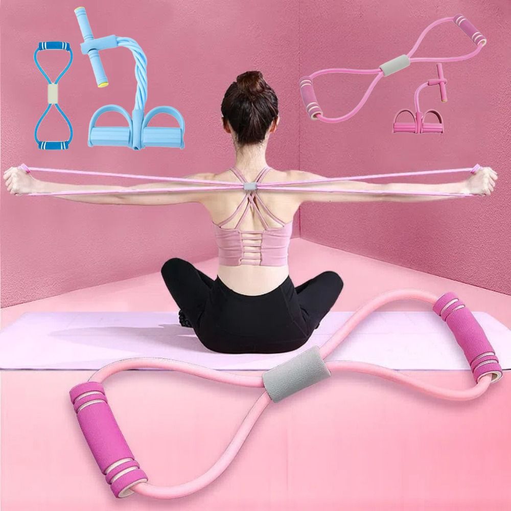 6-Tube Resistance Bands Fitnes - Home Gym Kit 评论和价格