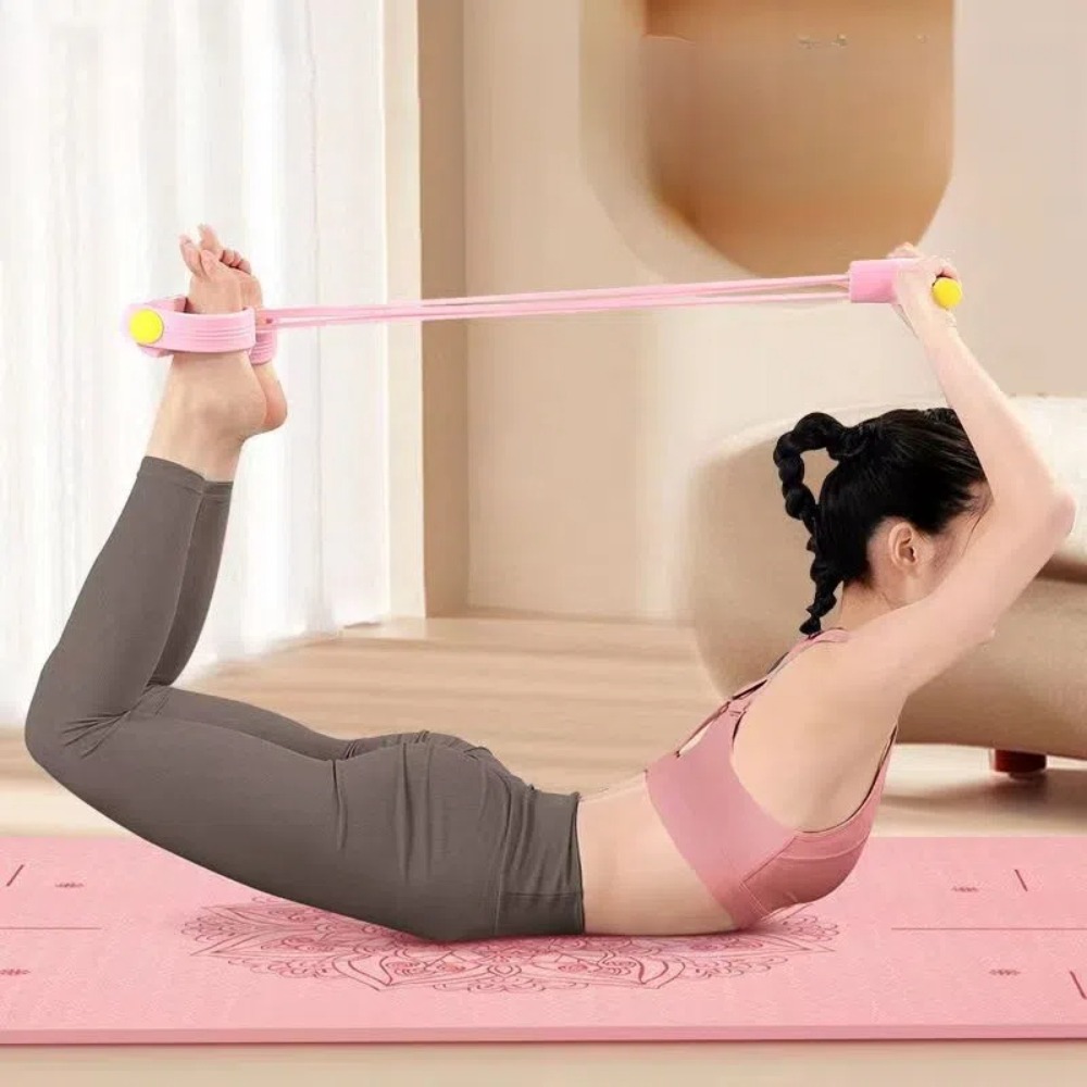 6-Tube Resistance Bands Fitnes - Home Gym Kit 评论和价格