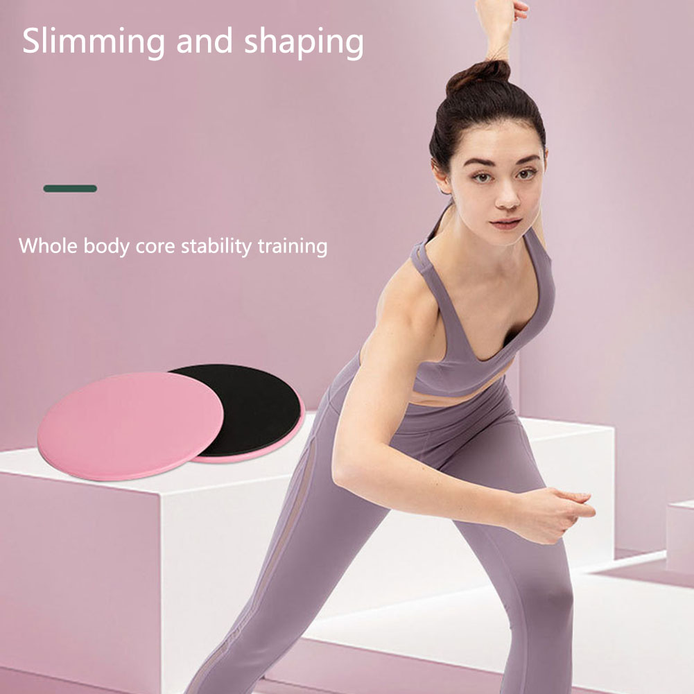 2Pcs Exercise Sliding Plate Du - Gliding Disc Slider 评论和价格