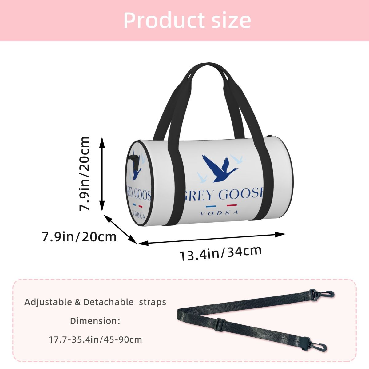 GREY GOOSE VODKA Luggage Bag L - Home Gym Packages 评论和价格