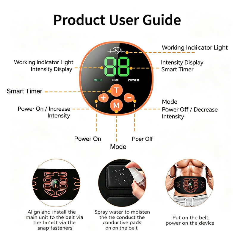 Abdominal Toning Belt Smart Ab - Home Gym Ideas 评论和价格