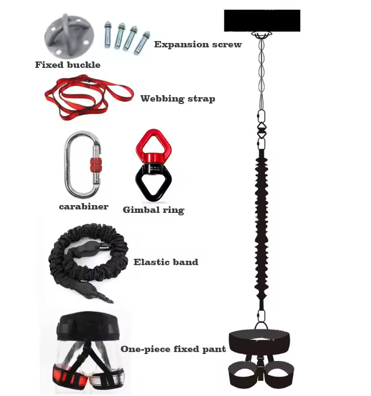 Heavy Duty Bungee Fitness Set  - Home Gym Kit 评论和价格