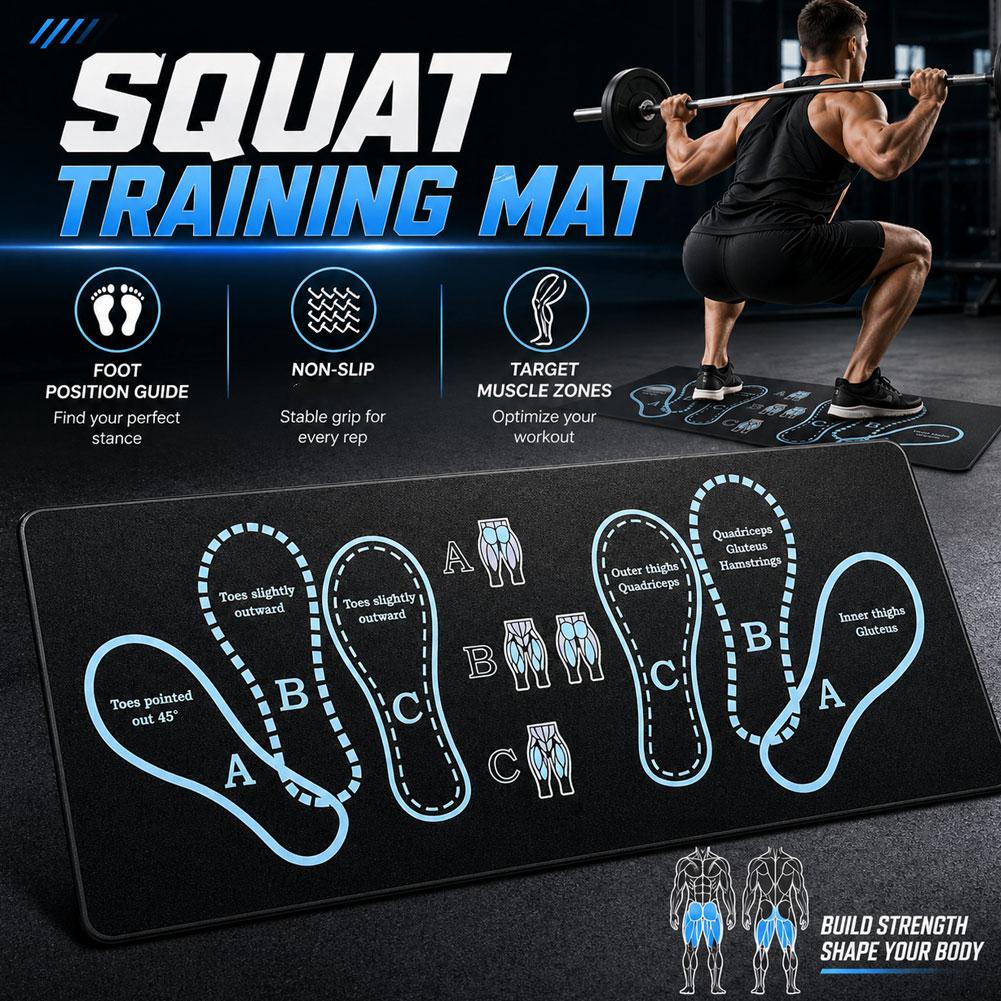 Squat Training Mat Non Slip Fo - Home Zone Gym 评论和价格