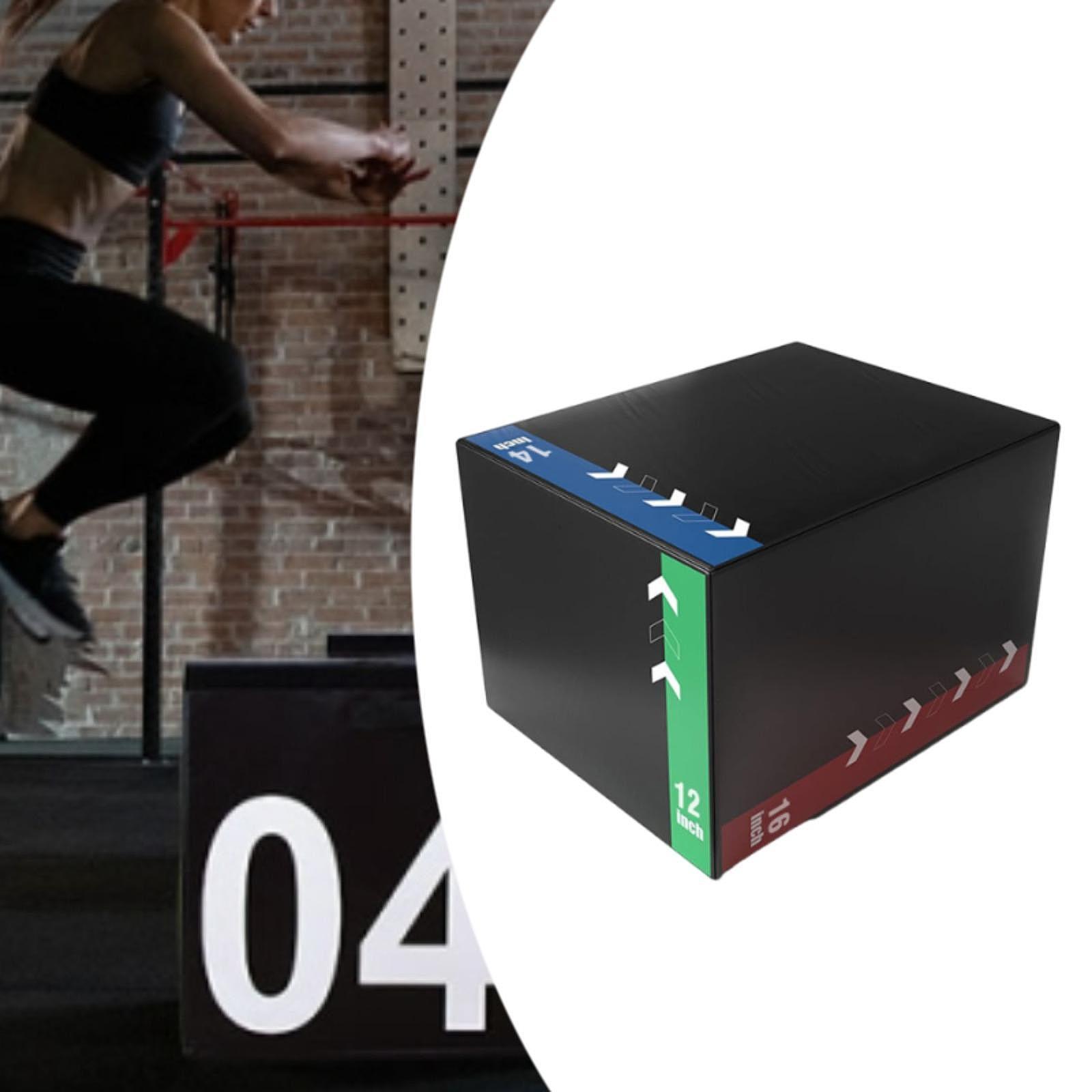 Plyometric Jump Box Heavy Duty - Home Gym Jump Box 评论和价格