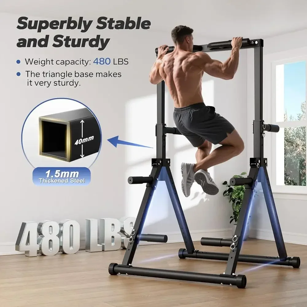 Adjustable Pull-Up Bar Station - Home Gym Training 评论和价格