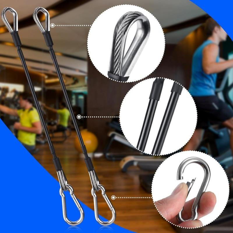 1-6Pcs 25cm Gym Cable Extensio - Home Gym Bowflex Machine 评论和价格
