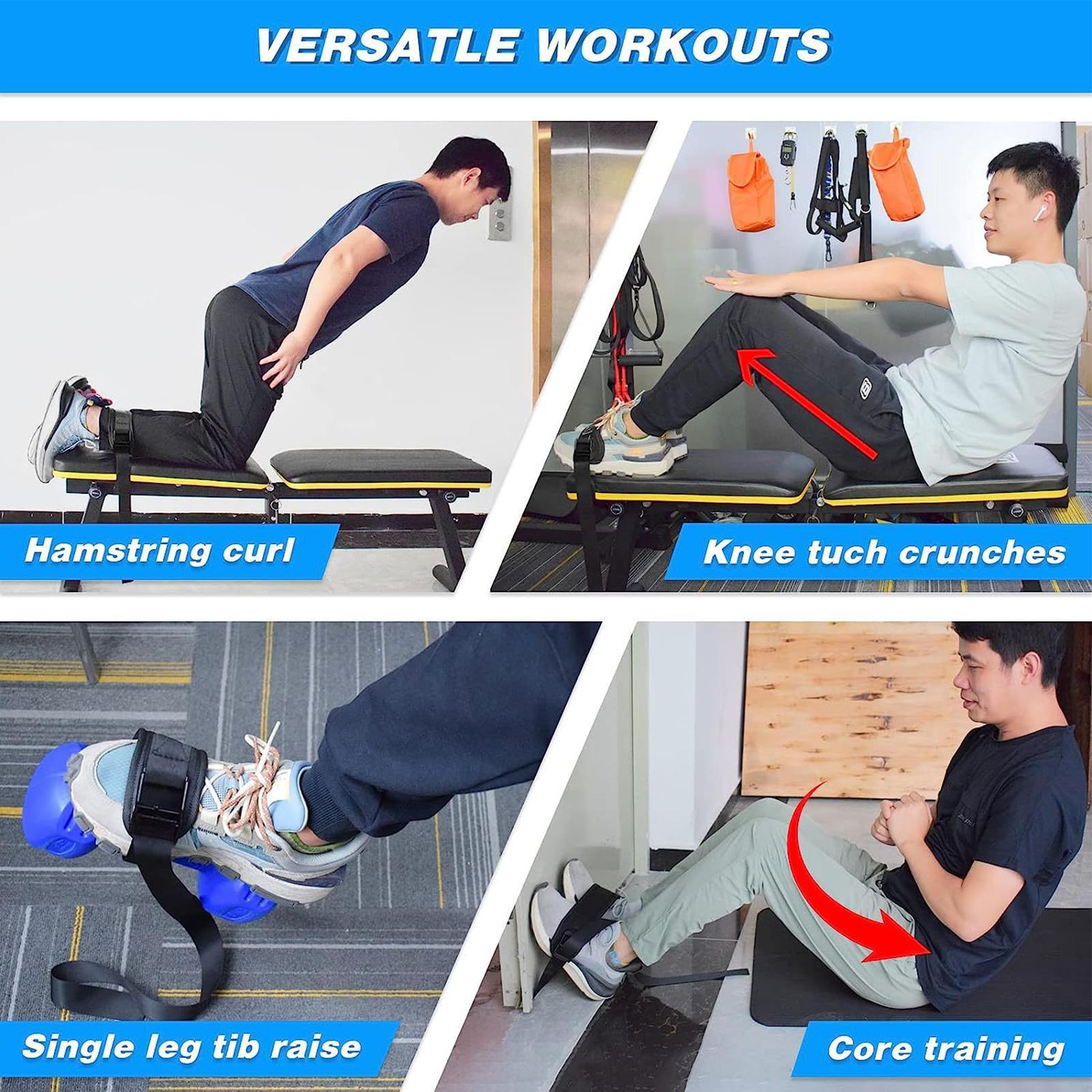 ForNordic Hamstring Curl Strap - Home Gym Hamstring Exercises 评论和价格