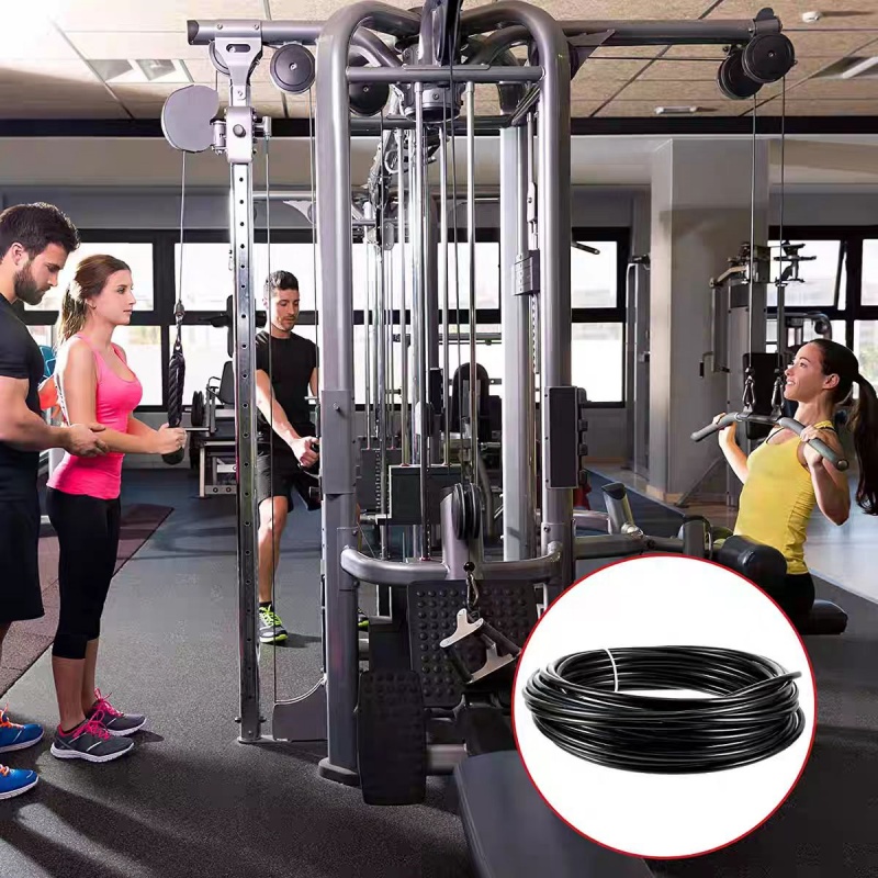Steel Wire Rope Fitness Cable  - Pulley Home Gym 评论和价格