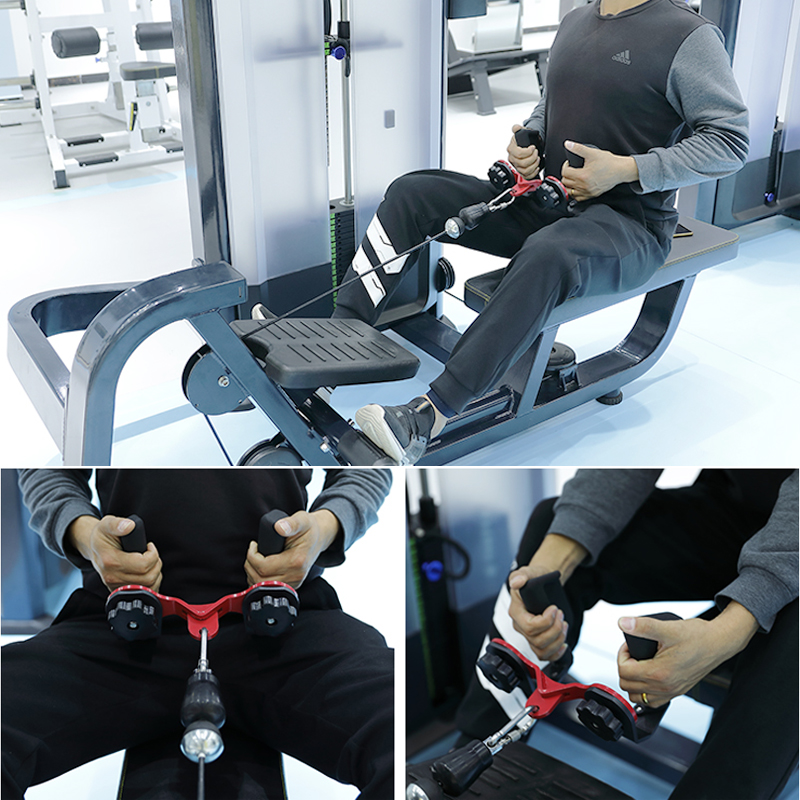 Adjustable Fitness Lat Pull Do - Home Gym Rowing Machine 评论和价格