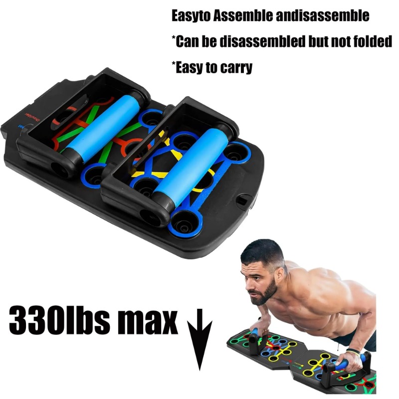 Foldable Push Up Board with Re - Home Gym Ideas 评论和价格