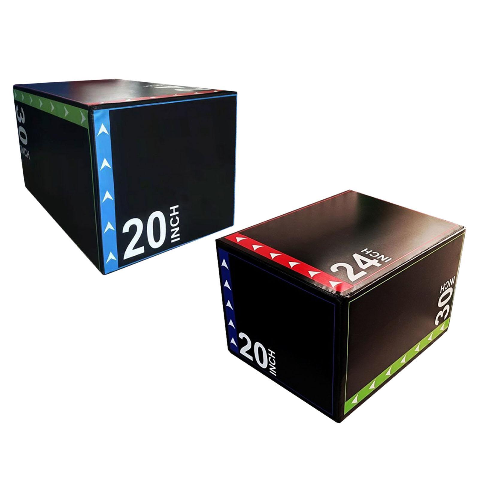 3 in 1 Plyometric Jump Box Ant - Home Gym Jump Box 评论和价格