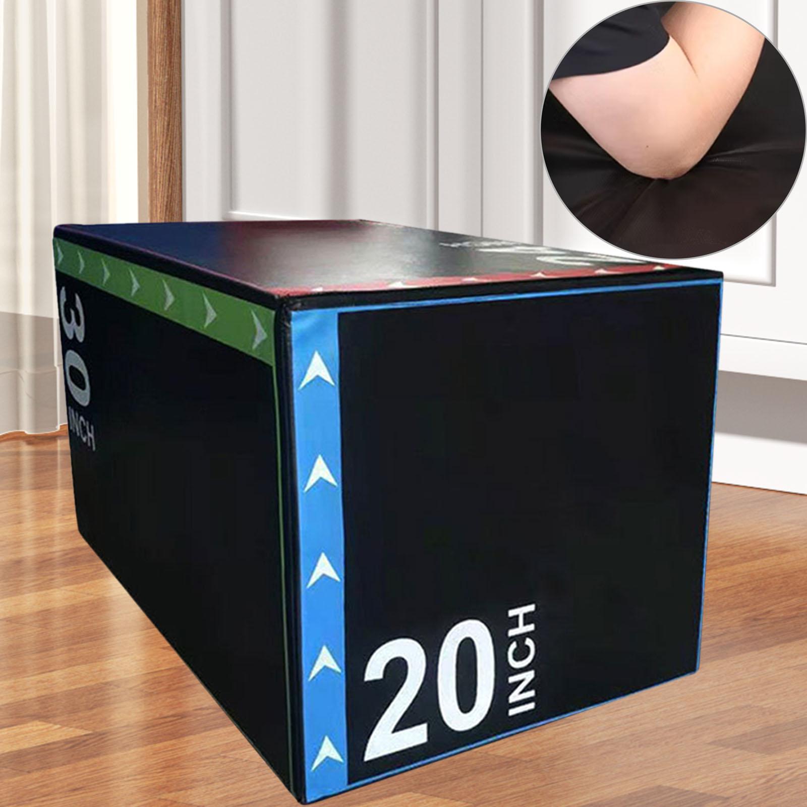3 in 1 Plyometric Jump Box Ant - Home Gym Jump Box 评论和价格