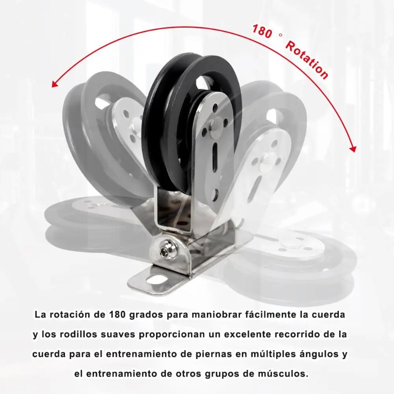 Mute Rotatable Stainless Steel - Pulley Home Gym 评论和价格